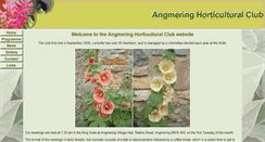 Desktop Screenshot of angmeringhorticulture.co.uk