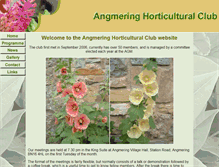 Tablet Screenshot of angmeringhorticulture.co.uk